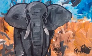 I Create Paintings With My 2-Year-Old Daughter