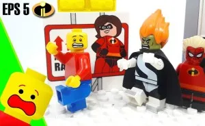 My Latest Stop Motion: Lego Marvel Superheroes In Incredibles 2 Costumes Cartoon For Kids