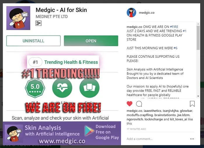 This Medical Artificial Intelligence Phone App Just Went Viral