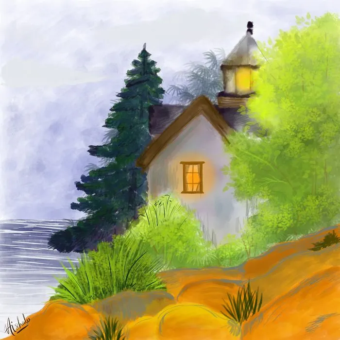 Result Of A 15 Minute Digital Speed Painting!