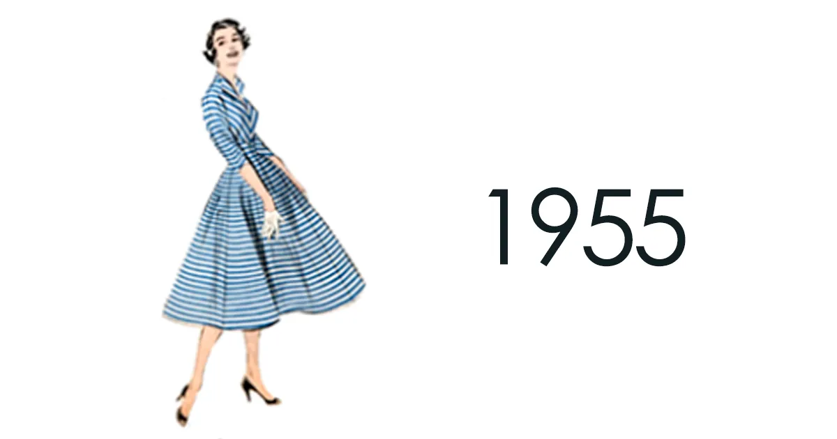 Estos pequeños cambios en la moda femenina entre 1784 y 1970 terminaron creando una gran diferencia