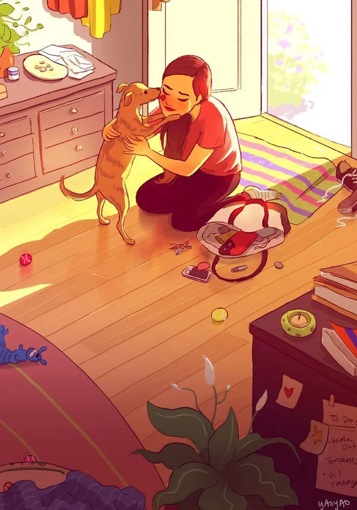 If You're Still Not Decided What Pet You Should Get, This Artist's Illustrations Will Give You A Hint