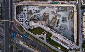 Hungarian Photographer Takes Breathtaking Bird’s Eye View Photos From A 90-Meter Tower Crane