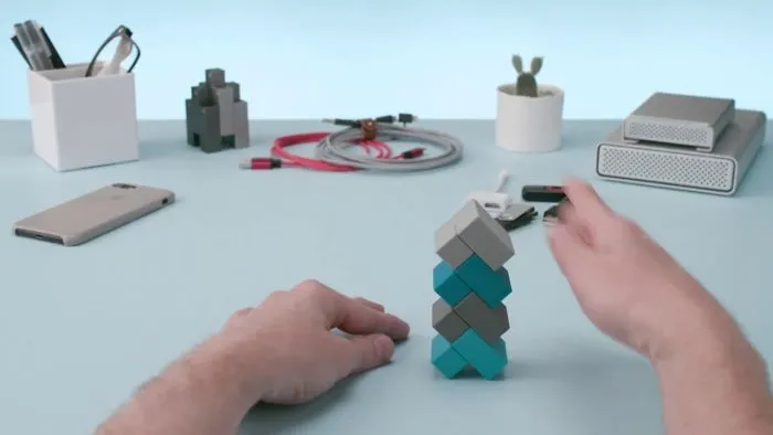Awesome New Magnetic Desk Toy From The Same Minds Behind Buckyballs