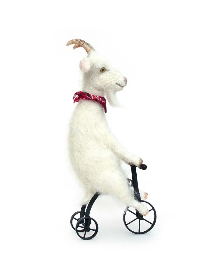 Needle Felted Goat