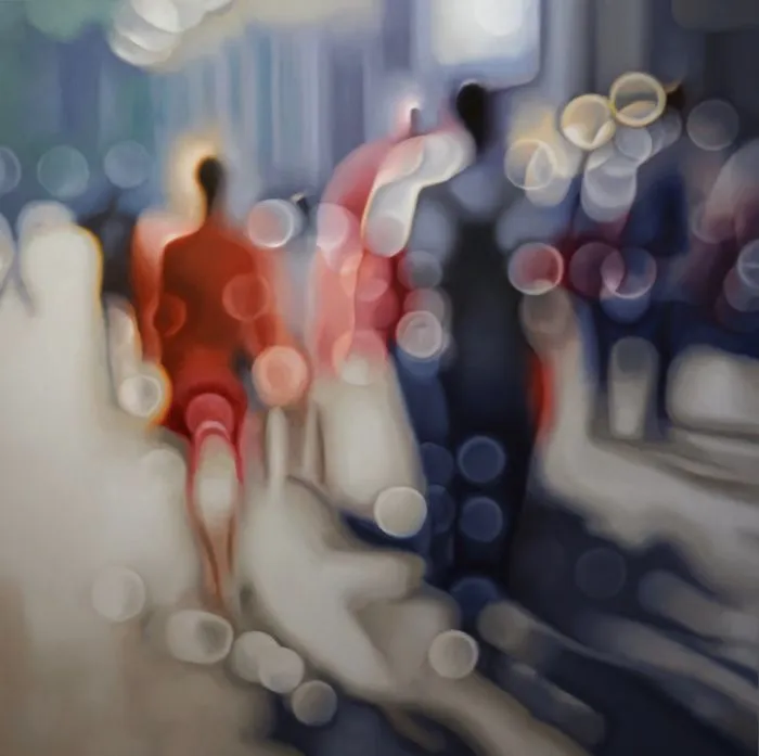Cómo ven el mundo las personas con problemas de vista al quitarse las gafas, ilustrado en 29 pinturas al óleo