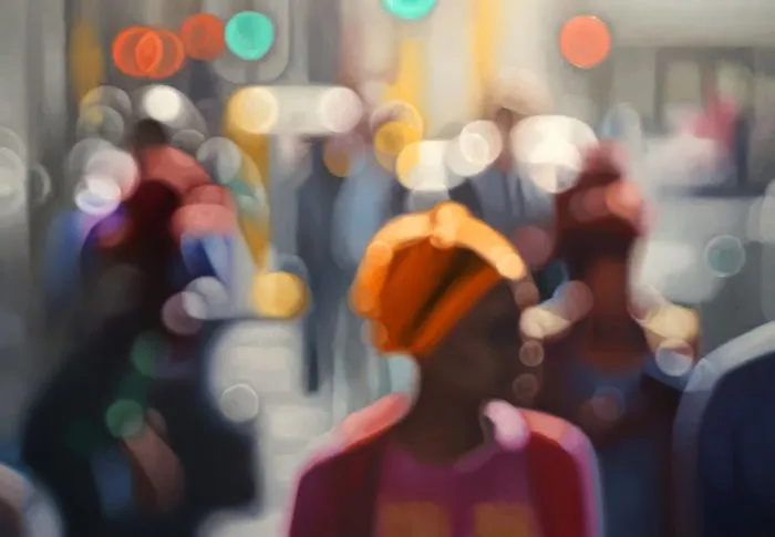 Cómo ven el mundo las personas con problemas de vista al quitarse las gafas, ilustrado en 29 pinturas al óleo