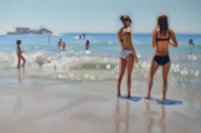 Cómo ven el mundo las personas con problemas de vista al quitarse las gafas, ilustrado en 29 pinturas al óleo