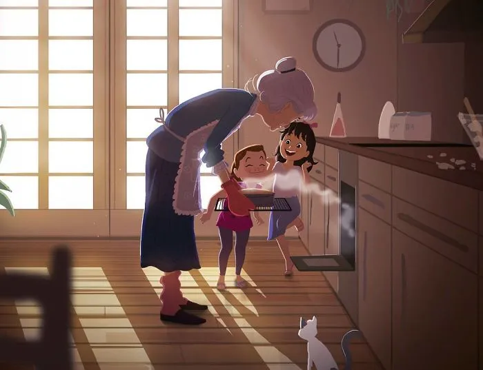 This Artist Illustrates His Sweet Childhood Memories So Well The Results May Move You To Tears