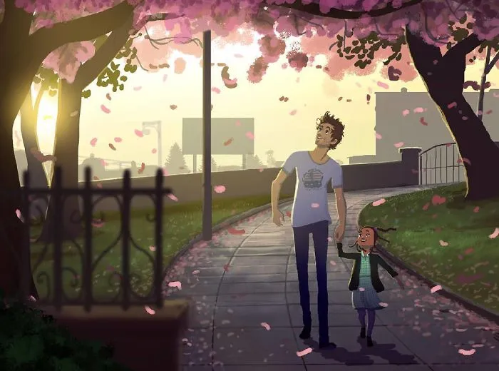 This Artist Illustrates His Sweet Childhood Memories So Well The Results May Move You To Tears