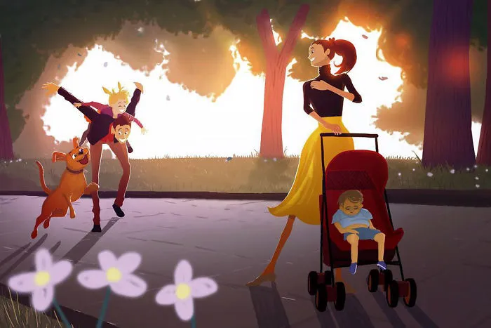 This Artist Illustrates His Sweet Childhood Memories So Well The Results May Move You To Tears
