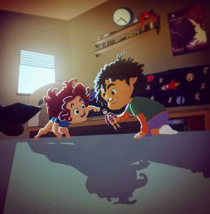 This Artist Illustrates His Sweet Childhood Memories So Well The Results May Move You To Tears