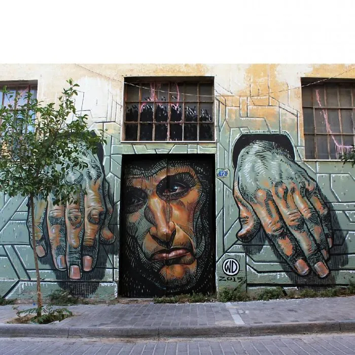 Artist Creates Large Scale Street Art Murals Across Europe, Makes Boring Buildings Interesting