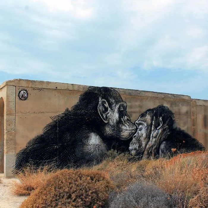 Artist Creates Large Scale Street Art Murals Across Europe, Makes Boring Buildings Interesting