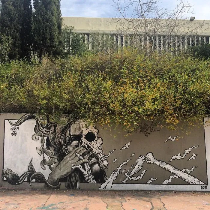 Artist Creates Large Scale Street Art Murals Across Europe, Makes Boring Buildings Interesting