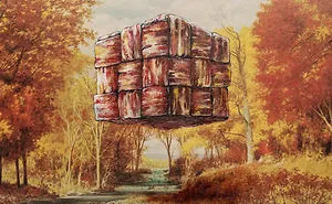 I Buy Unwanted Art From Thrift Shops To Add In A Little Something From Myself, And Here's The Result (29 New Pics)