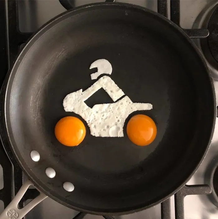Artist Turns His Breakfast Eggs Into Works Of Art (Part 2)