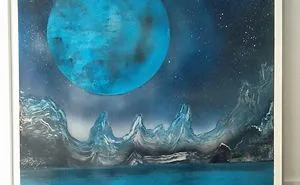 Blue Planet - Spraypainting