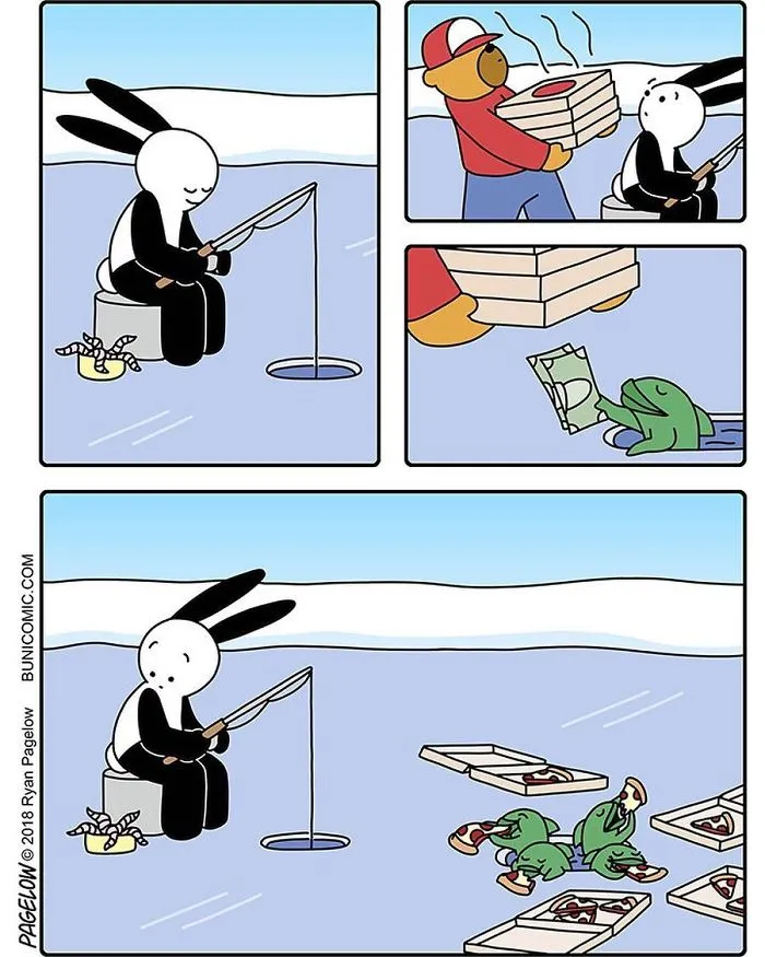 My 67 Cute Bunny Comics That Often Don't End Well