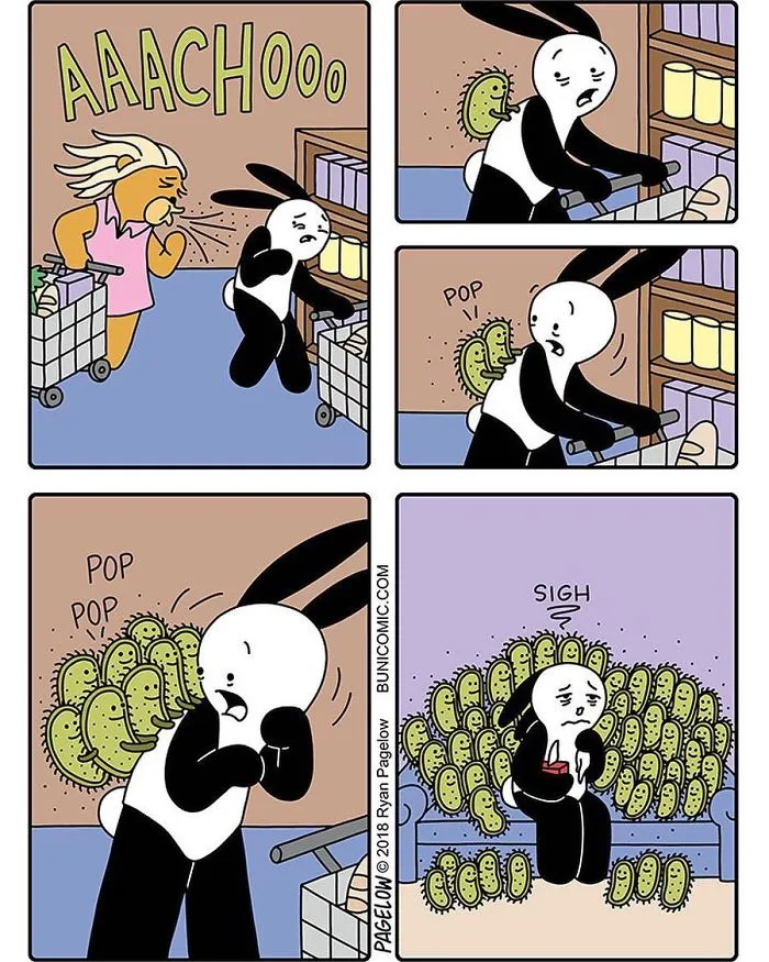 My 67 Cute Bunny Comics That Often Don't End Well