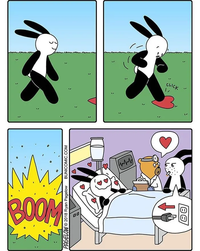 My 67 Cute Bunny Comics That Often Don't End Well