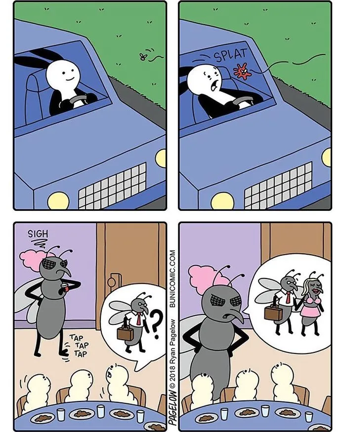 My 67 Cute Bunny Comics That Often Don't End Well