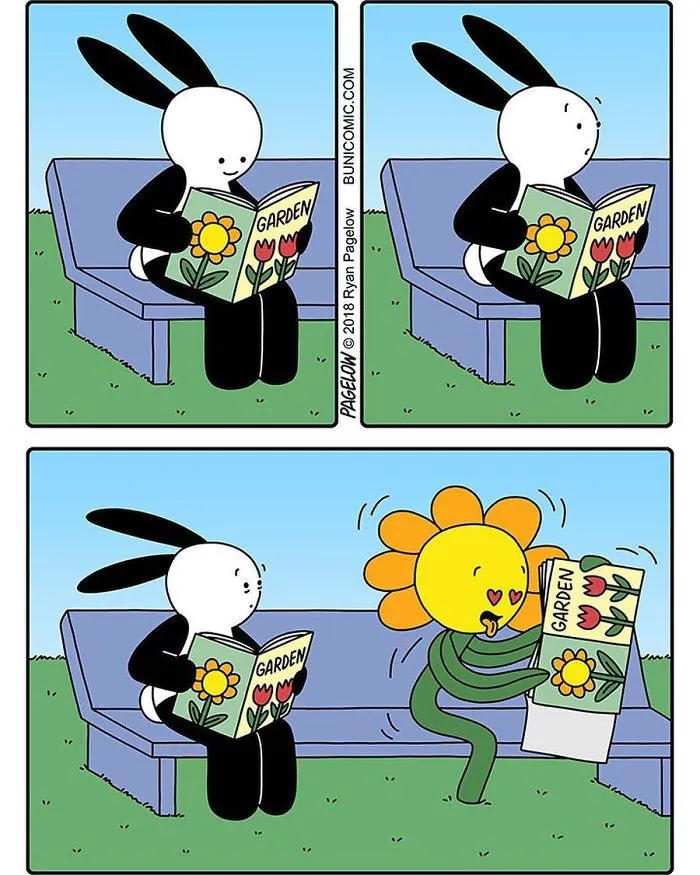 My 67 Cute Bunny Comics That Often Don't End Well