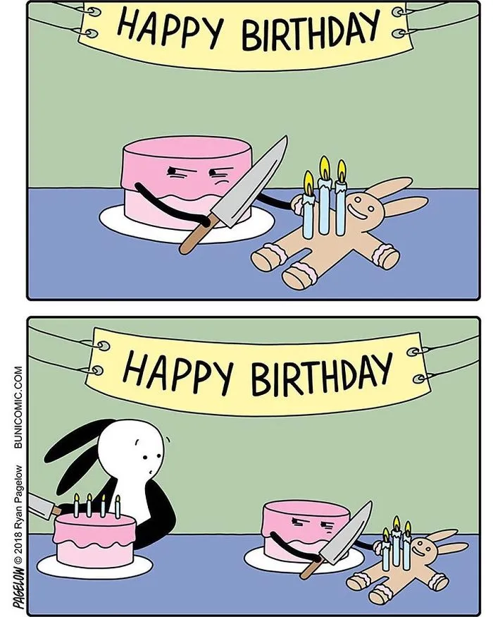 My 67 Cute Bunny Comics That Often Don't End Well