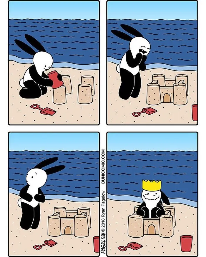 My 67 Cute Bunny Comics That Often Don't End Well