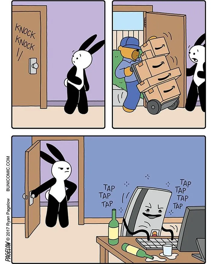 My 67 Cute Bunny Comics That Often Don't End Well
