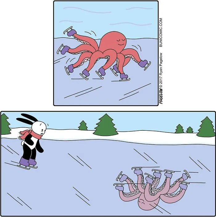 My 67 Cute Bunny Comics That Often Don't End Well