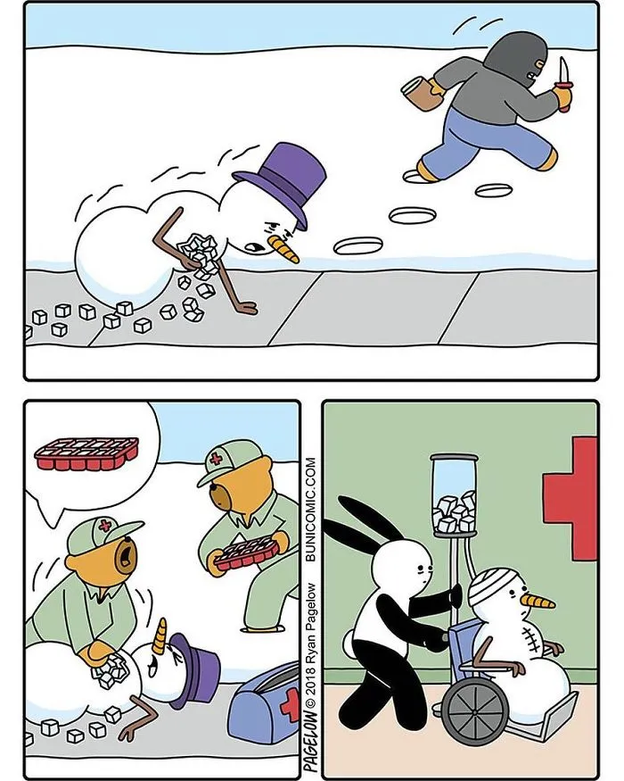 My 67 Cute Bunny Comics That Often Don't End Well