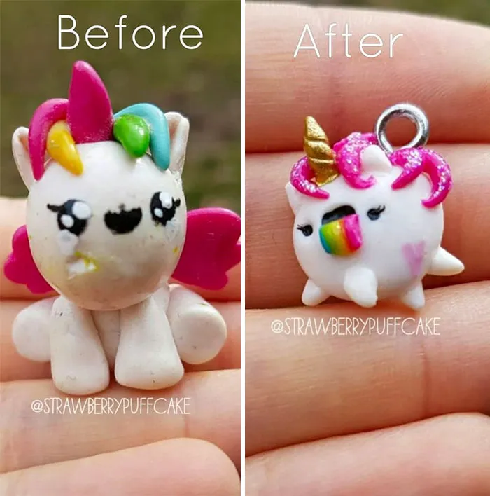 Artist Tries To Recreate Her Old Artworks, Gets Pleasantly Surprised By How Much She Has Evolved (41 Pics)