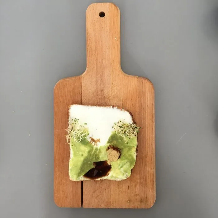 People Are Reproducing Works Of Art In Food And The Result Will Not Let You Eat Them