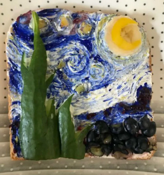 People Are Reproducing Works Of Art In Food And The Result Will Not Let You Eat Them