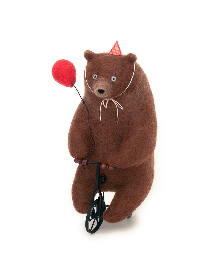 Needle Felt Bear