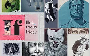 Every Friday I Post A New Illustration With A Different Style.