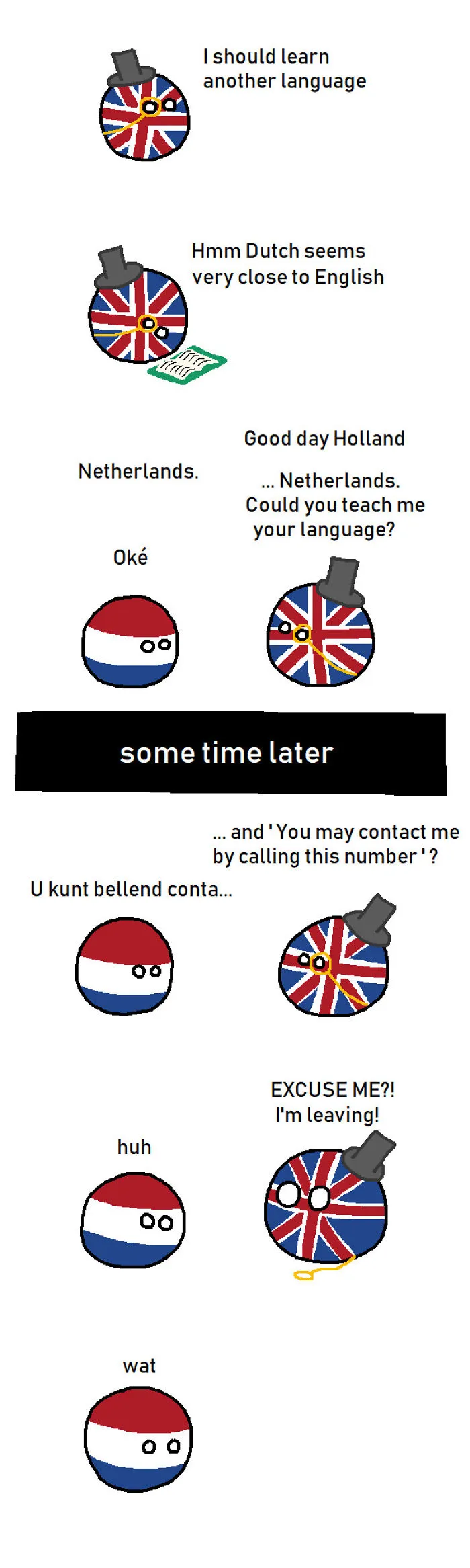 How The British Learn A New Language!