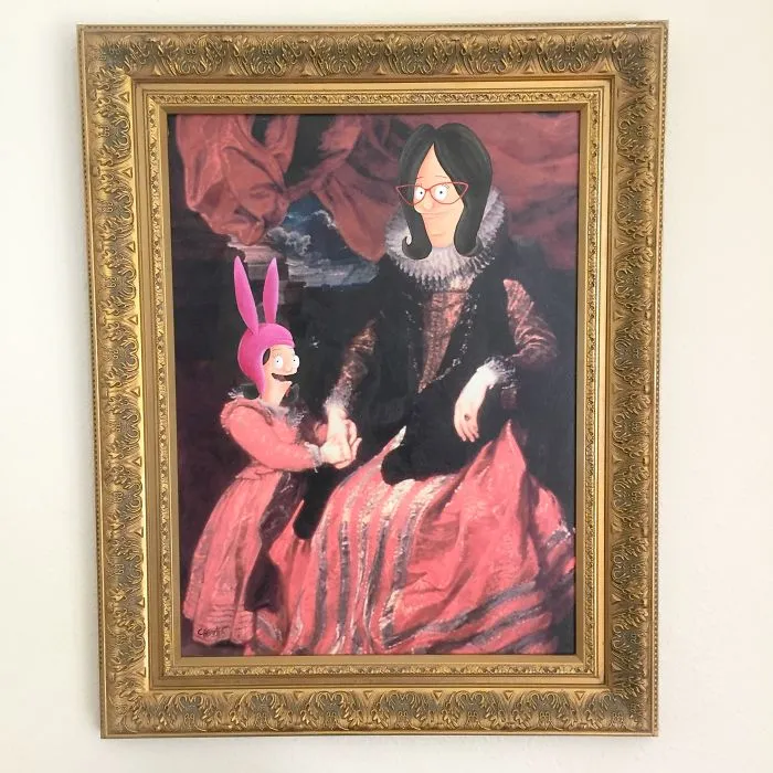 I Take Unwanted Thrift Store Art And Add A Touch Of Whimsy And Pop Culture
