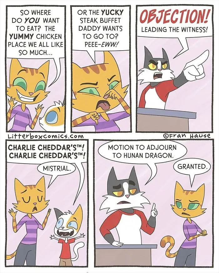 My Experience As A Mom Of Two Boys In 31 Comics With A Feline Twist