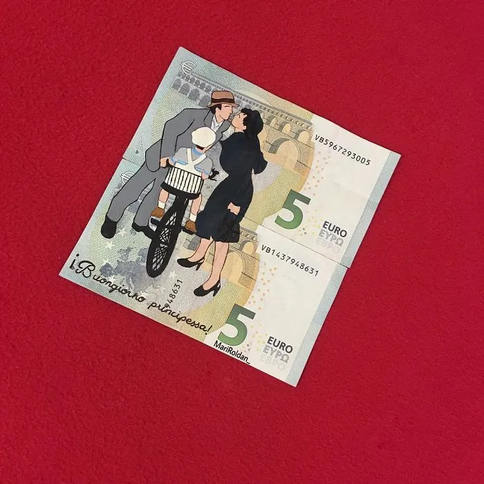 I Create My Art On Money Notes And Have It Travel Around The World