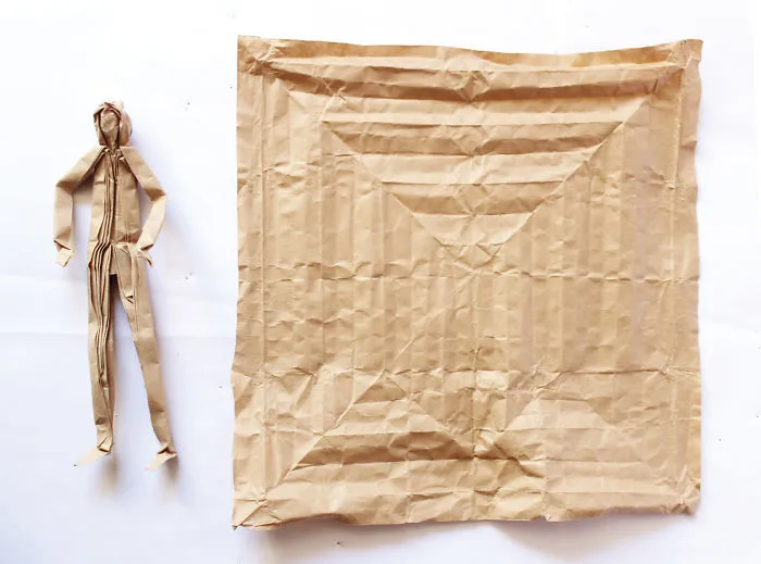 250 Life-Sized Paper People Invade The Streets To Reflect On Public Spaces In Chile