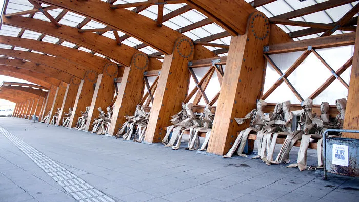 250 Life-Sized Paper People Invade The Streets To Reflect On Public Spaces In Chile