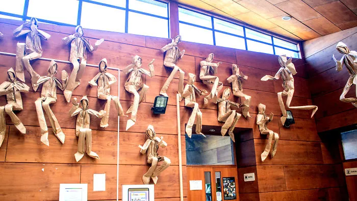250 Life-Sized Paper People Invade The Streets To Reflect On Public Spaces In Chile