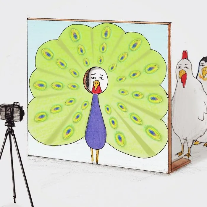 This Japanese Artist Creates Unexpected Illustrations With A Pinch Of Humor