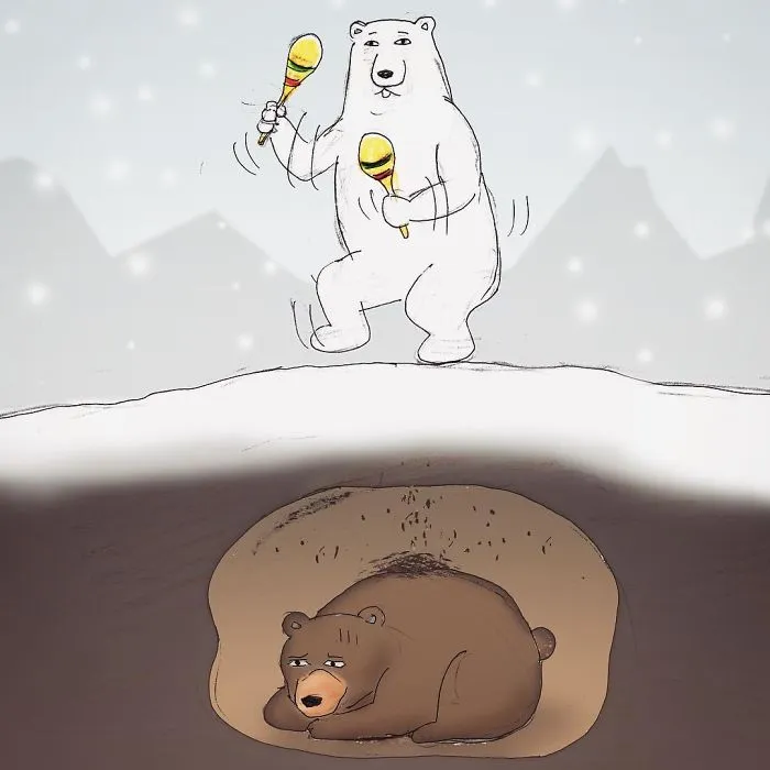 This Japanese Artist Creates Unexpected Illustrations With A Pinch Of Humor