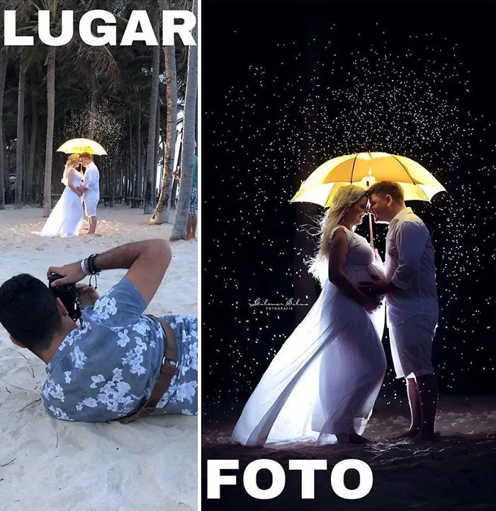 Este fotógrafo sigue sorprendiendo a internet con lo que hay tras sus fotos
