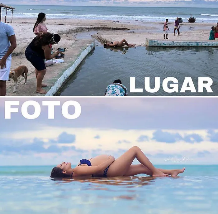 Este fotógrafo sigue sorprendiendo a internet con lo que hay tras sus fotos