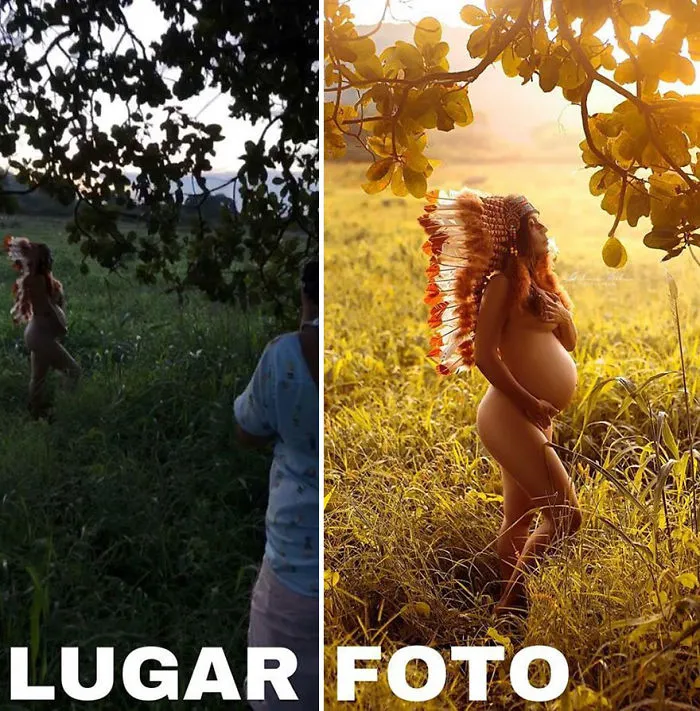 Este fotógrafo sigue sorprendiendo a internet con lo que hay tras sus fotos