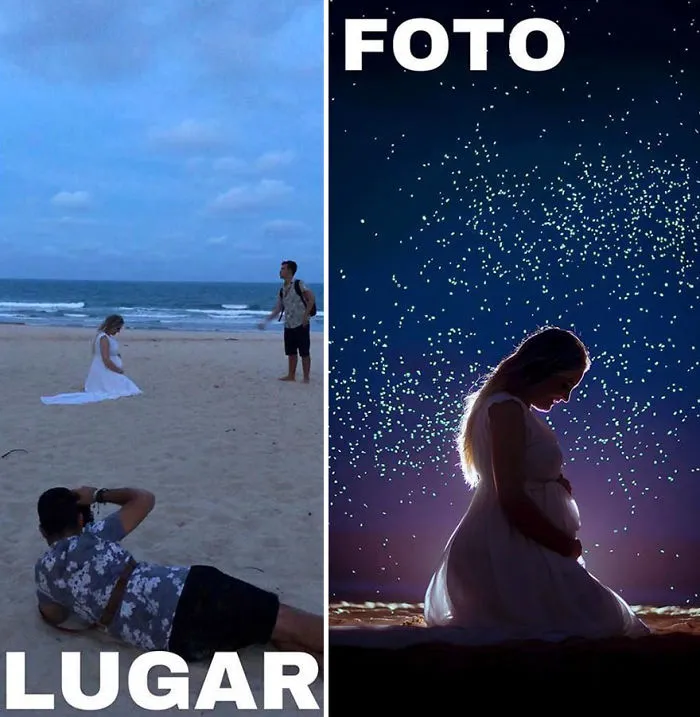 Este fotógrafo sigue sorprendiendo a internet con lo que hay tras sus fotos